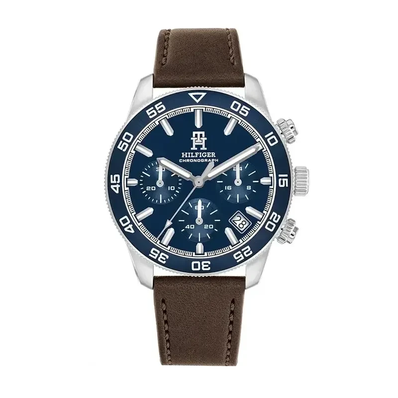 Tommy Hilfiger TH85 Chronograph Blue Men's Watch Watch- 1792163
